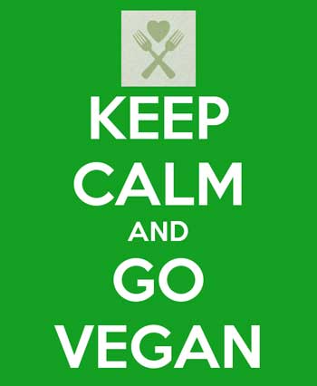 Keep Calm and Go Vegan